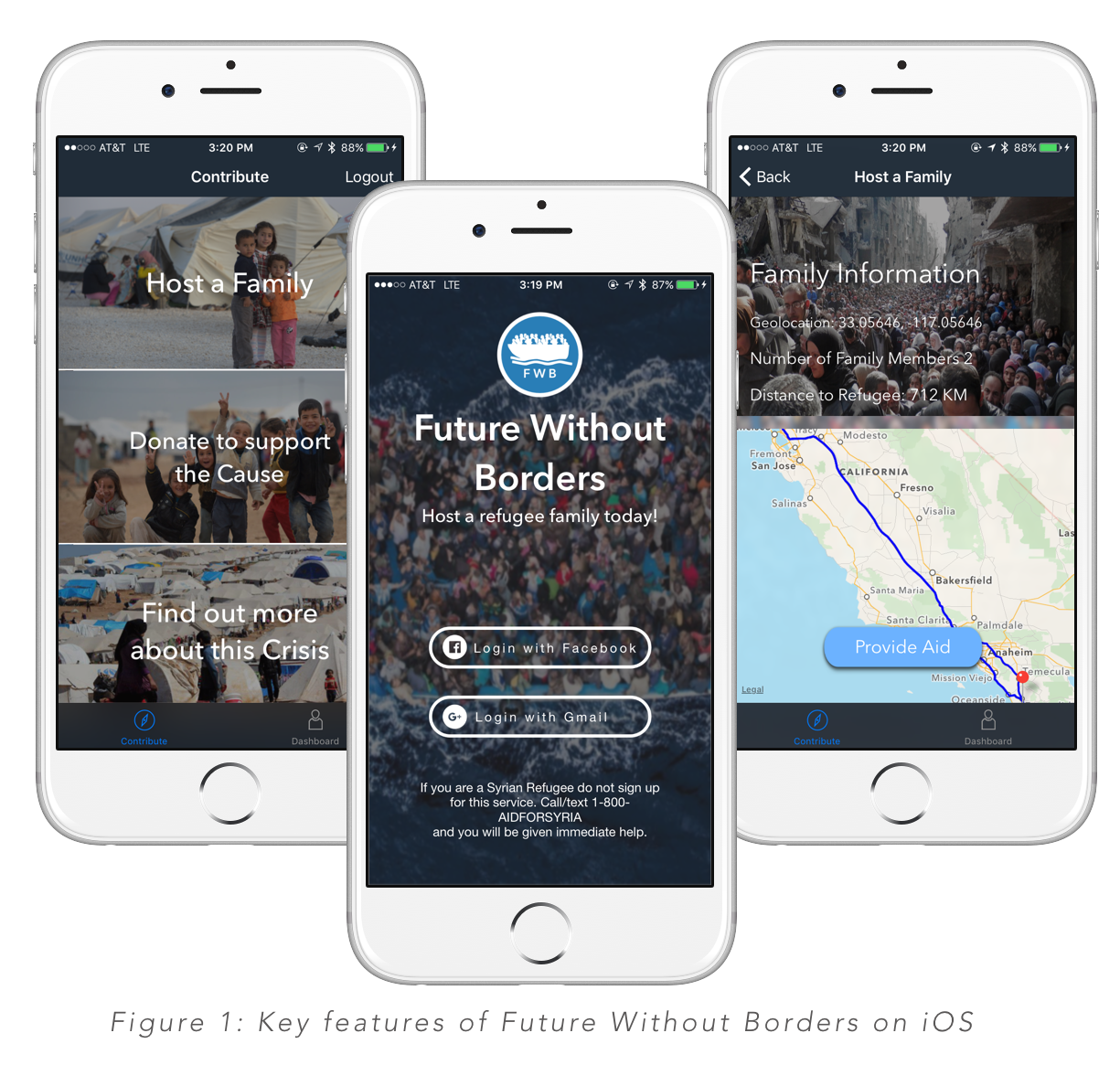 Future Without Borders Iphone mockup